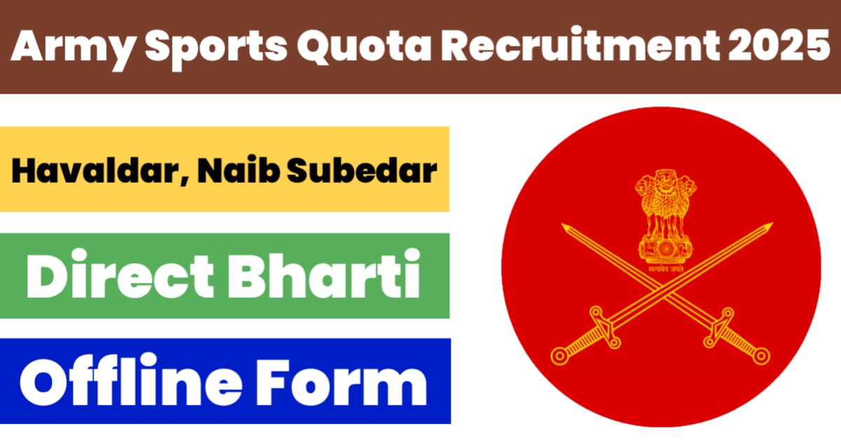 Indian Army Havildar And Naib Subedar Recruitment 2025