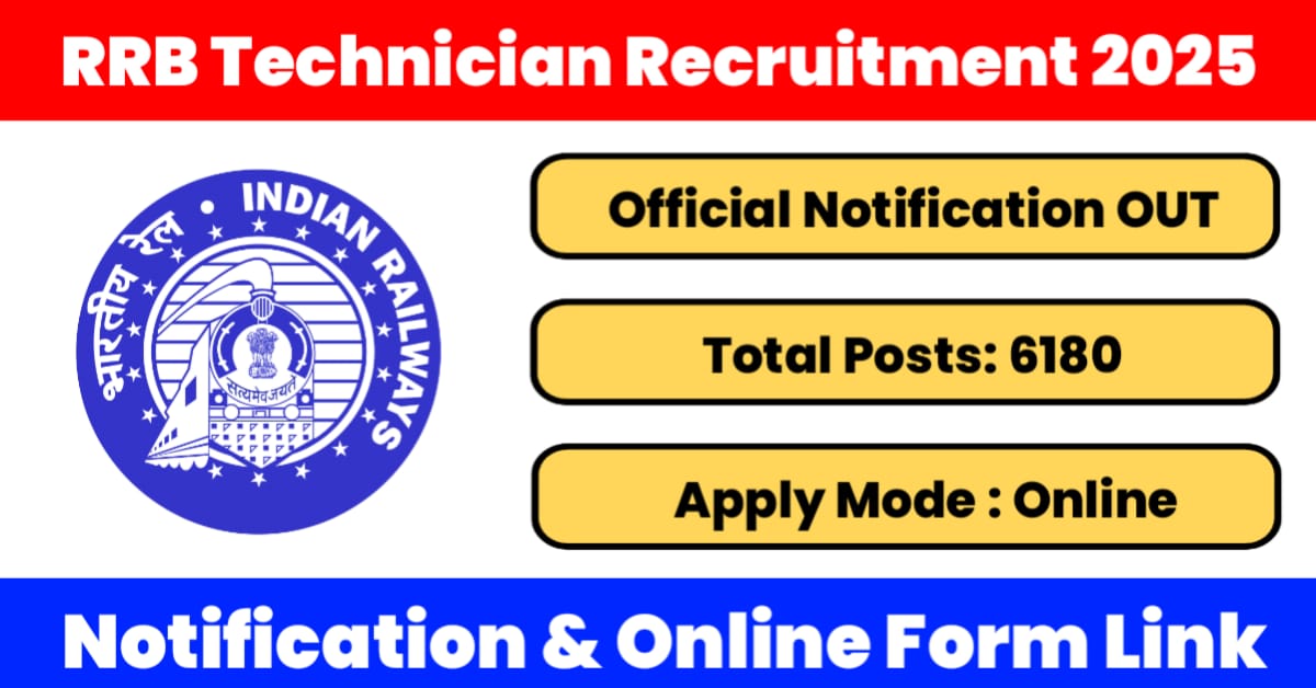 RRB Technician Recruitment 2025