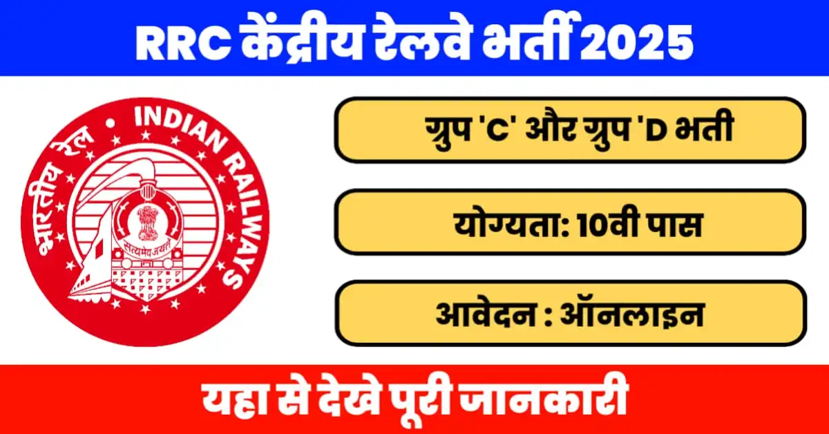 RRC CR Recruitment 2025