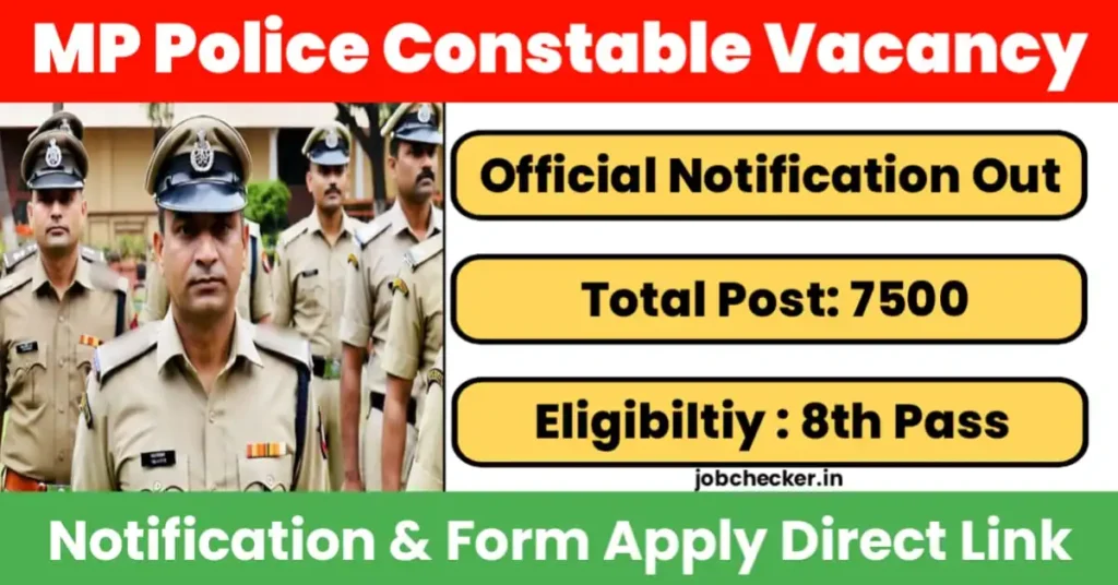 MPESB Police Constable Recruitment 2025
