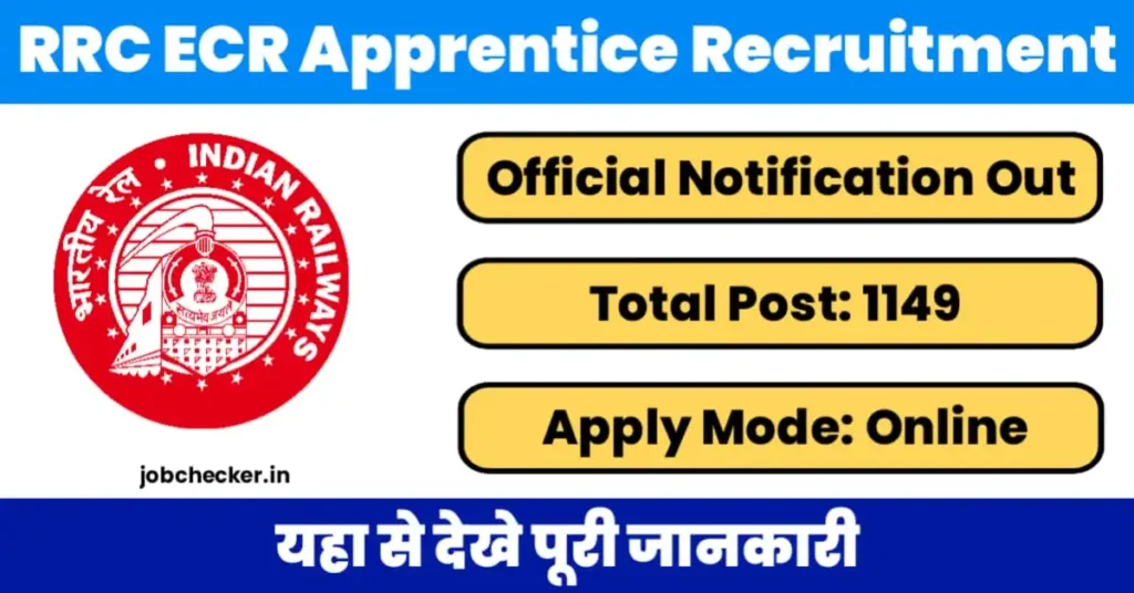 East Central Railway Apprentice Recruitment 2025